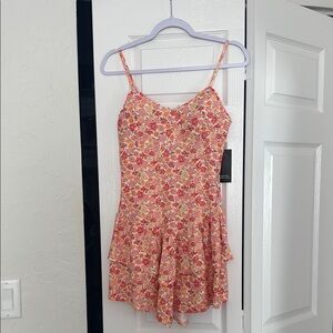 Floral Spaghetti Strap Dress